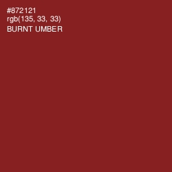 #872121 - Burnt Umber Color Image